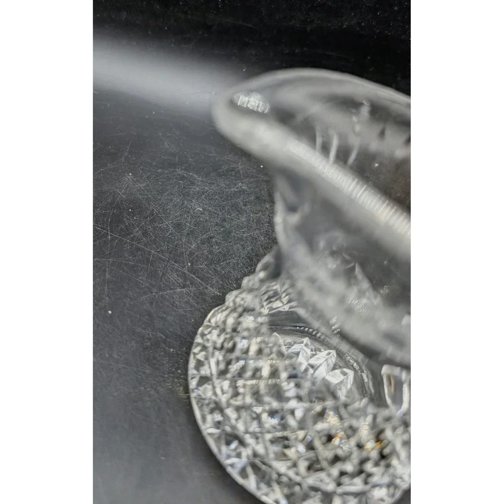 Waterford Crystal Lismore Small Creamer Pitcher Clear Glass Irish Lead Crystal